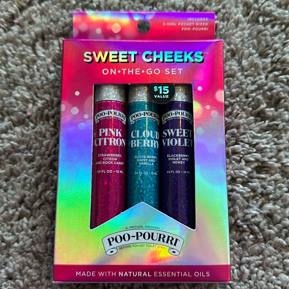 Poo-Pourri pack- (3) pocket size sprays